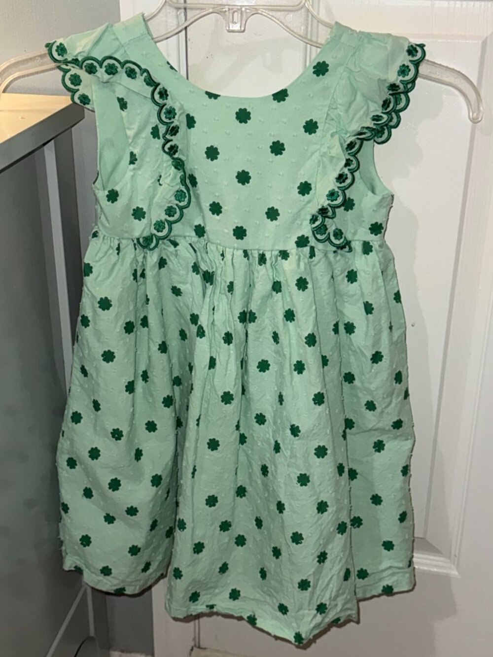 Isaac Mizrahi Girls Shamrock Dress Size 4